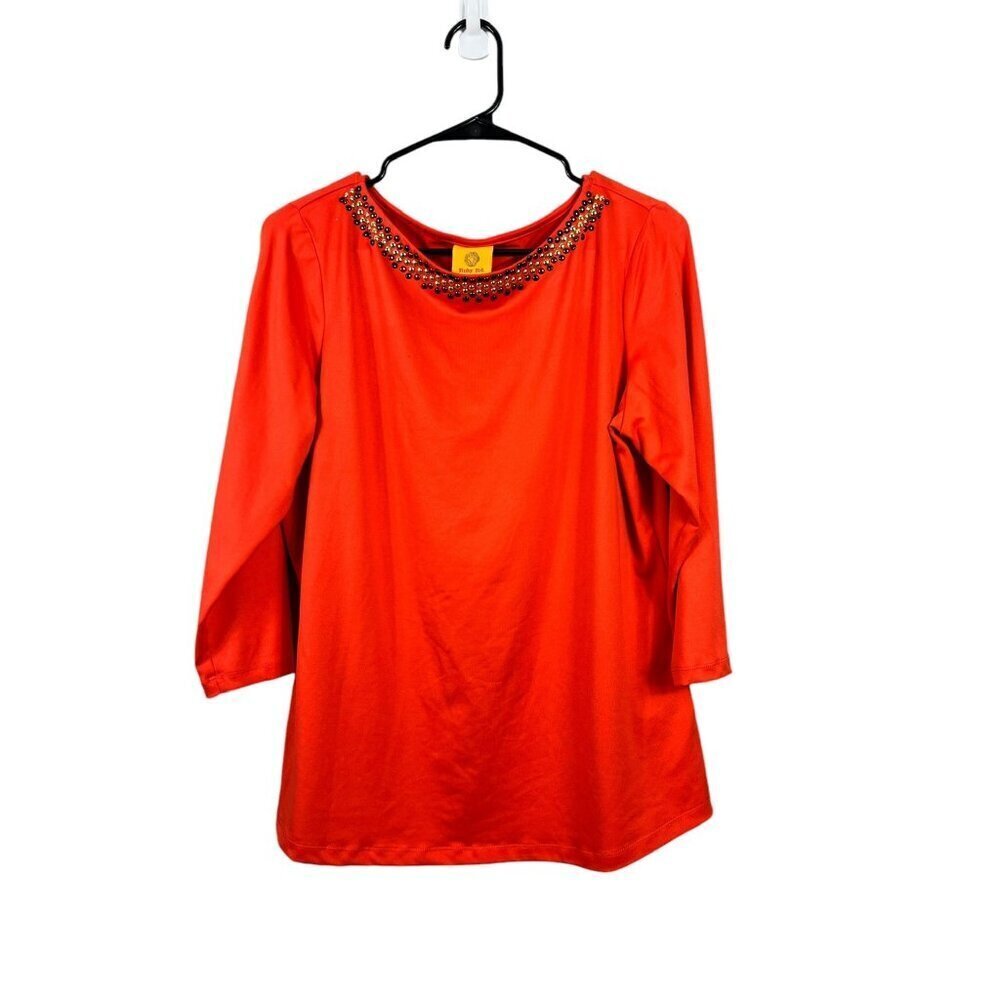 Ruby Rd. Women's 1/4 Sleeve Blouse